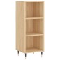 vidaXL Credenza Rovere Sonoma 34,5x34x180 cm in Legno Multistrato vidaXL Credenza Rovere Sonoma 34,5x34x180 cm in Legno Multistrato