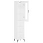vidaXL Credenza Bianca 34,5x34x180 cm in Legno Multistrato vidaXL Credenza Bianca 34,5x34x180 cm in Legno Multistrato