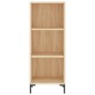 vidaXL Credenza Rovere Sonoma 34,5x34x180 cm in Legno Multistrato vidaXL Credenza Rovere Sonoma 34,5x34x180 cm in Legno Multistrato