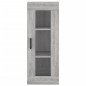 vidaXL Credenza Grigio Sonoma 34,5x34x180 cm in Legno Multistrato vidaXL Credenza Grigio Sonoma 34,5x34x180 cm in Legno Multistrato