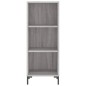 vidaXL Credenza Grigio Sonoma 34,5x34x180 cm in Legno Multistrato vidaXL Credenza Grigio Sonoma 34,5x34x180 cm in Legno Multistrato