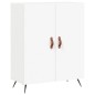 vidaXL Credenza Bianca 69,5x34x180 cm in Legno Multistrato vidaXL Credenza Bianca 69,5x34x180 cm in Legno Multistrato