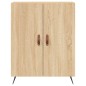 vidaXL Credenza Rovere Sonoma 69,5x34x180 cm in Legno Multistrato vidaXL Credenza Rovere Sonoma 69,5x34x180 cm in Legno Multistrato