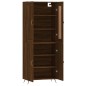 vidaXL Credenza Rovere Marrone 69,5x34x180 cm in Legno Multistrato vidaXL Credenza Rovere Marrone 69,5x34x180 cm in Legno Multistrato