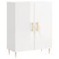 vidaXL Credenza Bianco Lucido 69,5x34x180 cm in Legno Multistrato vidaXL Credenza Bianco Lucido 69,5x34x180 cm in Legno Multistrato