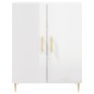 vidaXL Credenza Bianco Lucido 69,5x34x180 cm in Legno Multistrato vidaXL Credenza Bianco Lucido 69,5x34x180 cm in Legno Multistrato