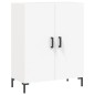vidaXL Credenza Bianca 69,5x34x180 cm in Legno Multistrato vidaXL Credenza Bianca 69,5x34x180 cm in Legno Multistrato