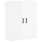 vidaXL Credenza Bianco Lucido 69,5x34x180 cm in Legno Multistrato vidaXL Credenza Bianco Lucido 69,5x34x180 cm in Legno Multistrato