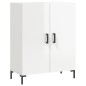 vidaXL Credenza Bianco Lucido 69,5x34x180 cm in Legno Multistrato vidaXL Credenza Bianco Lucido 69,5x34x180 cm in Legno Multistrato