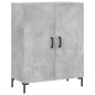vidaXL Credenza Grigio Cemento 69,5x34x180 cm in Legno Multistrato vidaXL Credenza Grigio Cemento 69,5x34x180 cm in Legno Multistrato