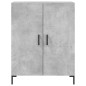 vidaXL Credenza Grigio Cemento 69,5x34x180 cm in Legno Multistrato vidaXL Credenza Grigio Cemento 69,5x34x180 cm in Legno Multistrato
