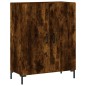 vidaXL Credenza Rovere Fumo 69,5x34x180 cm in Legno Multistrato vidaXL Credenza Rovere Fumo 69,5x34x180 cm in Legno Multistrato