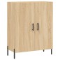 vidaXL Credenza Rovere Sonoma 69,5x34x180 cm in Legno Multistrato vidaXL Credenza Rovere Sonoma 69,5x34x180 cm in Legno Multistrato