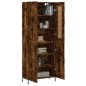 vidaXL Credenza Rovere Fumo 69,5x34x180 cm in Legno Multistrato vidaXL Credenza Rovere Fumo 69,5x34x180 cm in Legno Multistrato