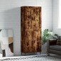 vidaXL Credenza Rovere Fumo 69,5x34x180 cm in Legno Multistrato vidaXL Credenza Rovere Fumo 69,5x34x180 cm in Legno Multistrato