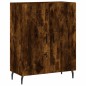 vidaXL Credenza Rovere Fumo 69,5x34x180 cm in Legno Multistrato vidaXL Credenza Rovere Fumo 69,5x34x180 cm in Legno Multistrato