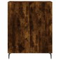vidaXL Credenza Rovere Fumo 69,5x34x180 cm in Legno Multistrato vidaXL Credenza Rovere Fumo 69,5x34x180 cm in Legno Multistrato