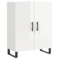 vidaXL Credenza Bianco Lucido 69,5x34x180 cm in Legno Multistrato vidaXL Credenza Bianco Lucido 69,5x34x180 cm in Legno Multistrato