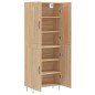 vidaXL Credenza Rovere Sonoma 69,5x34x180 cm in Legno Multistrato vidaXL Credenza Rovere Sonoma 69,5x34x180 cm in Legno Multistrato