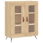 vidaXL Credenza Rovere Sonoma 69,5x34x180 cm in Legno Multistrato vidaXL Credenza Rovere Sonoma 69,5x34x180 cm in Legno Multistrato