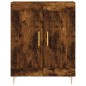vidaXL Credenza Rovere Fumo 69,5x34x180 cm in Legno Multistrato vidaXL Credenza Rovere Fumo 69,5x34x180 cm in Legno Multistrato