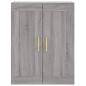 vidaXL Credenza Grigio Sonoma 69,5x34x180 cm in Legno Multistrato vidaXL Credenza Grigio Sonoma 69,5x34x180 cm in Legno Multistrato