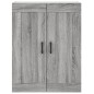 vidaXL Credenza Grigio Sonoma 69,5x34x180 cm in Legno Multistrato vidaXL Credenza Grigio Sonoma 69,5x34x180 cm in Legno Multistrato