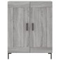 vidaXL Credenza Grigio Sonoma 69,5x34x180 cm in Legno Multistrato vidaXL Credenza Grigio Sonoma 69,5x34x180 cm in Legno Multistrato