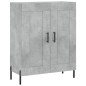 vidaXL Credenza Grigio Cemento 69,5x34x180 cm in Legno Multistrato vidaXL Credenza Grigio Cemento 69,5x34x180 cm in Legno Multistrato