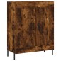vidaXL Credenza Rovere Fumo 69,5x34x180 cm in Legno Multistrato vidaXL Credenza Rovere Fumo 69,5x34x180 cm in Legno Multistrato
