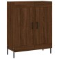 vidaXL Credenza Rovere Marrone 69,5x34x180 cm in Legno Multistrato vidaXL Credenza Rovere Marrone 69,5x34x180 cm in Legno Multistrato