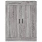 vidaXL Credenza Grigio Sonoma 69,5x34x180 cm in Legno Multistrato vidaXL Credenza Grigio Sonoma 69,5x34x180 cm in Legno Multistrato