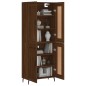 vidaXL Credenza Rovere Marrone 69,5x34x180 cm in Legno Multistrato vidaXL Credenza Rovere Marrone 69,5x34x180 cm in Legno Multistrato