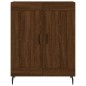 vidaXL Credenza Rovere Marrone 69,5x34x180 cm in Legno Multistrato vidaXL Credenza Rovere Marrone 69,5x34x180 cm in Legno Multistrato