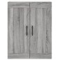 vidaXL Credenza Grigio Sonoma 69,5x34x180 cm in Legno Multistrato vidaXL Credenza Grigio Sonoma 69,5x34x180 cm in Legno Multistrato