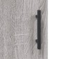 vidaXL Credenza Grigio Sonoma 69,5x34x180 cm in Legno Multistrato vidaXL Credenza Grigio Sonoma 69,5x34x180 cm in Legno Multistrato