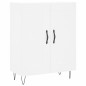 vidaXL Credenza Bianca 69,5x34x180 cm in Legno Multistrato vidaXL Credenza Bianca 69,5x34x180 cm in Legno Multistrato