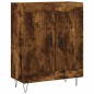 vidaXL Credenza Rovere Fumo 69,5x34x180 cm in Legno Multistrato vidaXL Credenza Rovere Fumo 69,5x34x180 cm in Legno Multistrato