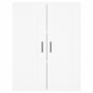 vidaXL Credenza Bianca 69,5x34x180 cm in Legno Multistrato vidaXL Credenza Bianca 69,5x34x180 cm in Legno Multistrato