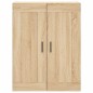 vidaXL Credenza Rovere Sonoma 69,5x34x180 cm in Legno Multistrato vidaXL Credenza Rovere Sonoma 69,5x34x180 cm in Legno Multistrato