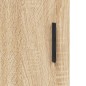 vidaXL Credenza Rovere Sonoma 69,5x34x180 cm in Legno Multistrato vidaXL Credenza Rovere Sonoma 69,5x34x180 cm in Legno Multistrato