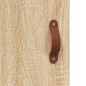 vidaXL Credenza Rovere Sonoma 69,5x34x180 cm in Legno Multistrato vidaXL Credenza Rovere Sonoma 69,5x34x180 cm in Legno Multistrato