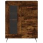 vidaXL Credenza Rovere Fumo 69,5x34x180 cm in Legno Multistrato vidaXL Credenza Rovere Fumo 69,5x34x180 cm in Legno Multistrato