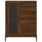 vidaXL Credenza Rovere Marrone 69,5x34x180 cm in Legno Multistrato vidaXL Credenza Rovere Marrone 69,5x34x180 cm in Legno Multistrato