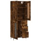 vidaXL Credenza Rovere Fumo 69,5x34x180 cm in Legno Multistrato vidaXL Credenza Rovere Fumo 69,5x34x180 cm in Legno Multistrato