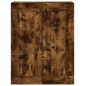 vidaXL Credenza Rovere Fumo 69,5x34x180 cm in Legno Multistrato vidaXL Credenza Rovere Fumo 69,5x34x180 cm in Legno Multistrato