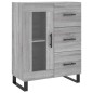 vidaXL Credenza Grigio Sonoma 69,5x34x180 cm in Legno Multistrato vidaXL Credenza Grigio Sonoma 69,5x34x180 cm in Legno Multistrato