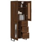 vidaXL Credenza Rovere Marrone 69,5x34x180 cm in Legno Multistrato vidaXL Credenza Rovere Marrone 69,5x34x180 cm in Legno Multistrato