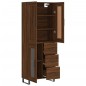 vidaXL Credenza Rovere Marrone 69,5x34x180 cm in Legno Multistrato vidaXL Credenza Rovere Marrone 69,5x34x180 cm in Legno Multistrato