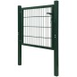 Cancello da Giardino 2D (Singolo) Verde 106 x 130 cm Cancello da Giardino 2D (Singolo) Verde 106 x 130 cm